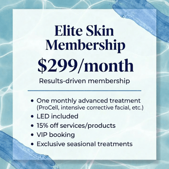 Elite Skin Membership at Still Waters Esthetics in East Meadow, NY